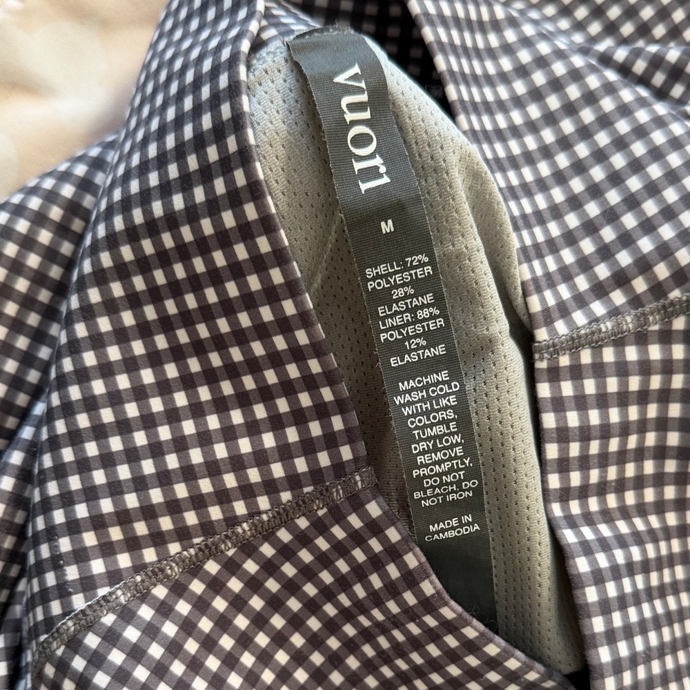 Vuori Volley Skirt— Gingham - Picture 3 of 5